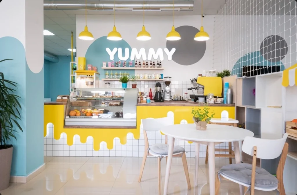 รับออกแบบร้านขนม